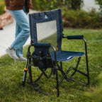 Smooth Motion Stowaway Rocker - Choice 794 - Patented Spring-Action Rocking Chair for Camping Detail