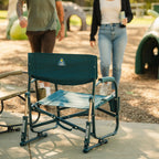 Patented Spring-Action Grab & Go Rocker - Choice 551 - RoadTrip Rocker Smooth Motion Camp Chair Detail