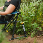 Luxury Camp Kickback Rocker - Choice 345 - Freestyle Rocker Portable Outdoor Folding Chair Detail