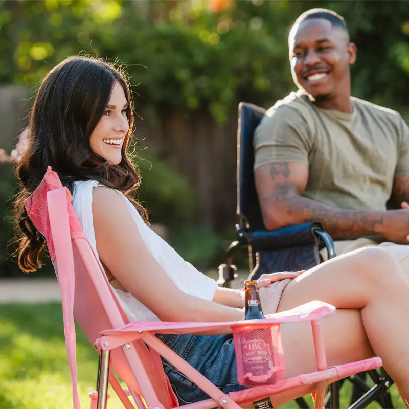 Luxury Camp Kickback Rocker - Choice 345 - Freestyle Rocker Portable Outdoor Folding Chair Detail