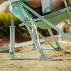 Luxury Camp Kickback Rocker - Choice 345 - Freestyle Rocker Portable Outdoor Folding Chair Detail