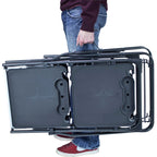 Portable Culinary Slim-Fold Cook Station - Choice 575 - Heat-Resistant Over-Fire Grill Rack for Camping Detail
