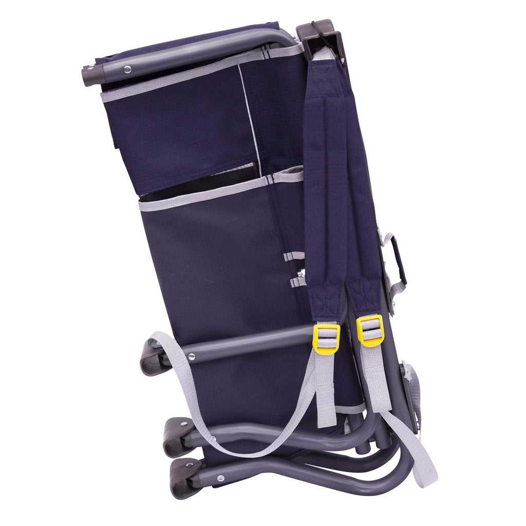 Lightweight Messenger Bi-Fold Slim Event Chair - Choice 334 - Pico Compact Folding Camp Chair with Carry Bag Detail