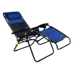 Backpack Travel Freeform Zero Gravity Lounger Bundle - Choice 507 - Low-Profile Reclining Beach Chair with Backpack Straps Detail