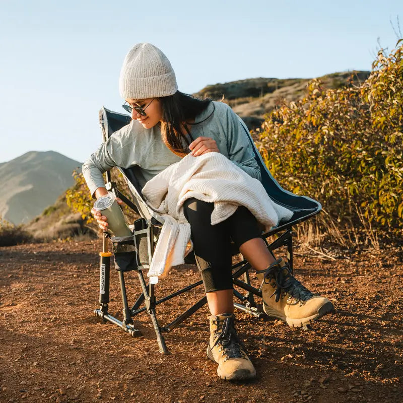 Smooth Motion Pod Rocker - Choice 933 - RoadTrip Rocker Smooth Motion Camp Chair Detail