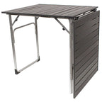 Slim-Fold Slim-Fold Table - Choice 196 - Slim-Fold Outdoor Cook Station with Storage Shelves Detail