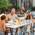Heat-Resistant Slim-Fold Table XL - Choice 651 - Portable Camping Table with Heat-Resistant Countertop Detail