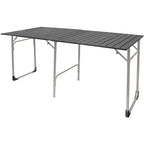Heat-Resistant Slim-Fold Table XL - Choice 651 - Portable Camping Table with Heat-Resistant Countertop - Default Title