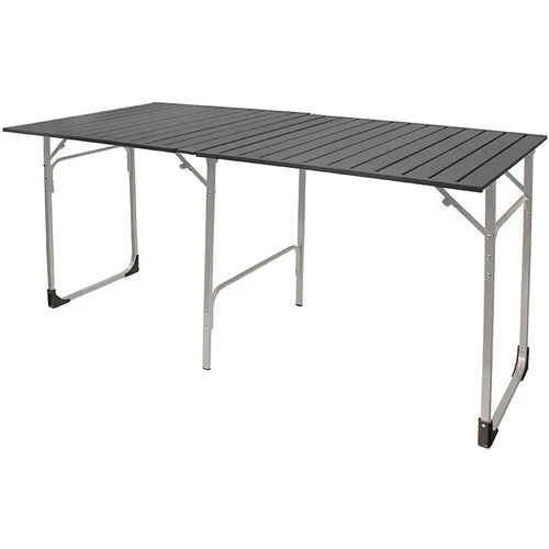 Heat-Resistant Slim-Fold Table XL - Choice 651 - Portable Camping Table with Heat-Resistant Countertop - Default Title