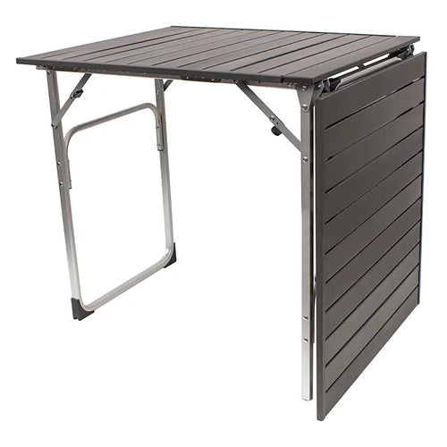 Heat-Resistant Slim-Fold Table XL - Choice 651 - Portable Camping Table with Heat-Resistant Countertop Detail
