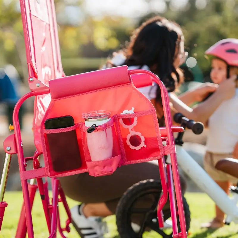 Smooth Motion Stowaway Rocker - Choice 794 - Patented Spring-Action Rocking Chair for Camping Detail