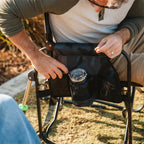 Smooth Motion Stowaway Rocker - Choice 794 - Patented Spring-Action Rocking Chair for Camping Detail