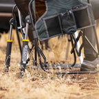 Smooth Motion Stowaway Rocker - Choice 794 - Patented Spring-Action Rocking Chair for Camping Detail