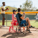 Smooth Motion Stowaway Rocker - Choice 794 - Patented Spring-Action Rocking Chair for Camping Detail