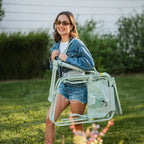 Smooth Motion Stowaway Rocker - Choice 794 - Patented Spring-Action Rocking Chair for Camping Detail