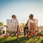 Smooth Motion Stowaway Rocker - Choice 794 - Patented Spring-Action Rocking Chair for Camping Detail