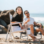 Smooth Motion Beach Rocker - Choice 712 - Freestyle Rocker Portable Outdoor Folding Chair Detail