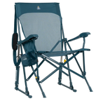 Smooth Motion BreezeRocker - Choice 504 - Freestyle Rocker Portable Outdoor Folding Chair - Teal