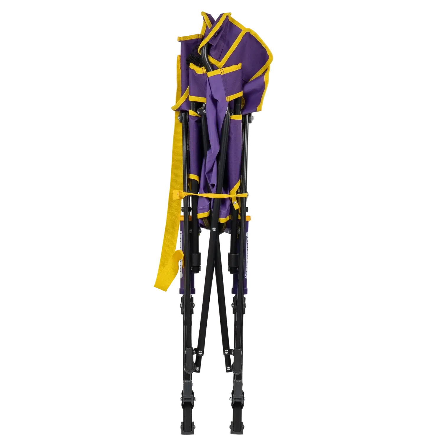 Luxury Camp College Comfort Pro Rocker - LSU Tigers - Choice 880 - Freestyle Rocker Portable Outdoor Folding Chair Detail
