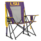 Luxury Camp College Comfort Pro Rocker - LSU Tigers - Choice 880 - Freestyle Rocker Portable Outdoor Folding Chair - Default Title