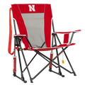 Patented Spring-Action College Comfort Pro Rocker - Nebraska Cornhuskers - Choice 161 - Freestyle Rocker Portable Outdoor Folding Chair - Default Title
