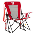 Patented Spring-Action College Comfort Pro Rocker - Nebraska Cornhuskers - Choice 161 - Freestyle Rocker Portable Outdoor Folding Chair - Default Title