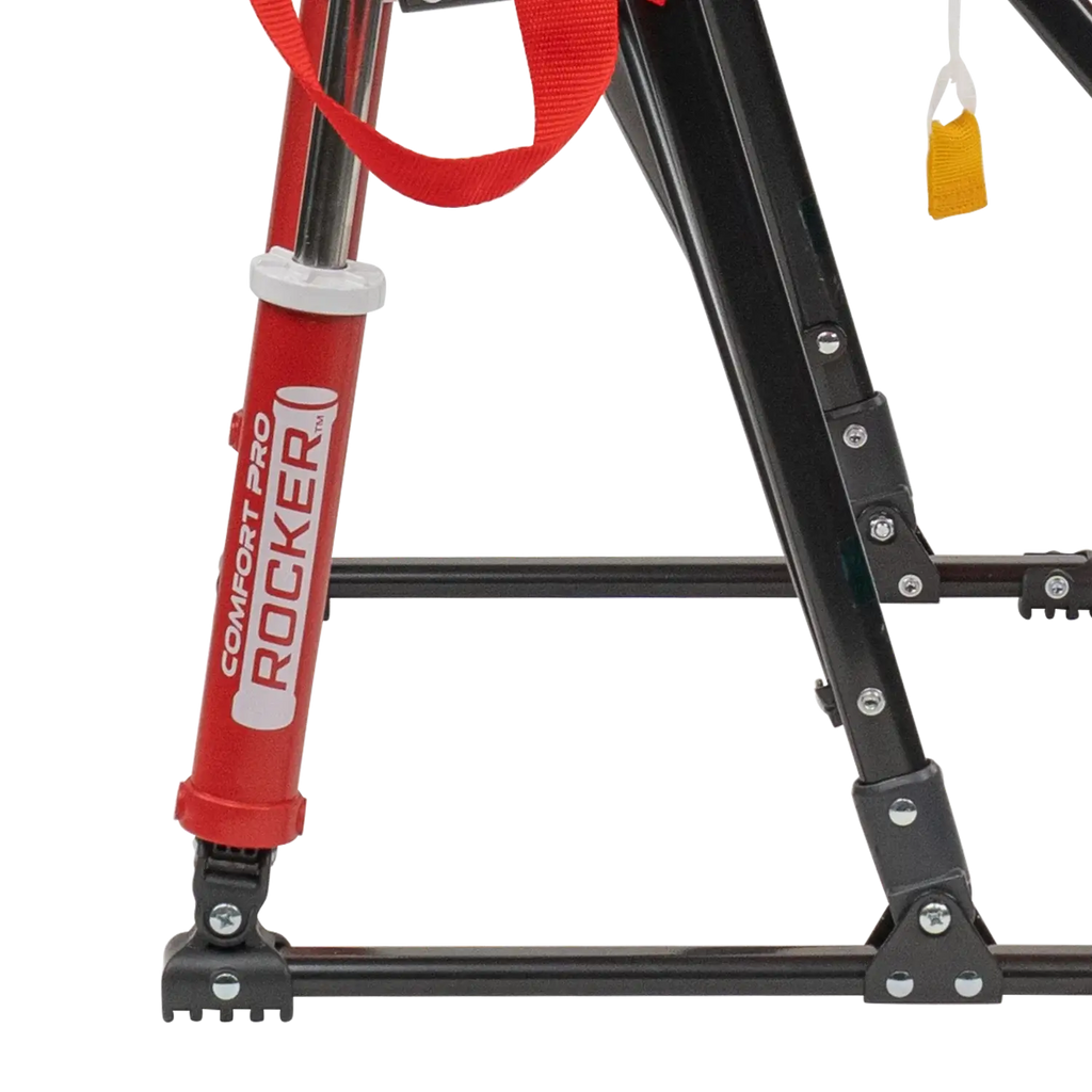Patented Spring-Action College Comfort Pro Rocker - Nebraska Cornhuskers - Choice 161 - Freestyle Rocker Portable Outdoor Folding Chair Detail