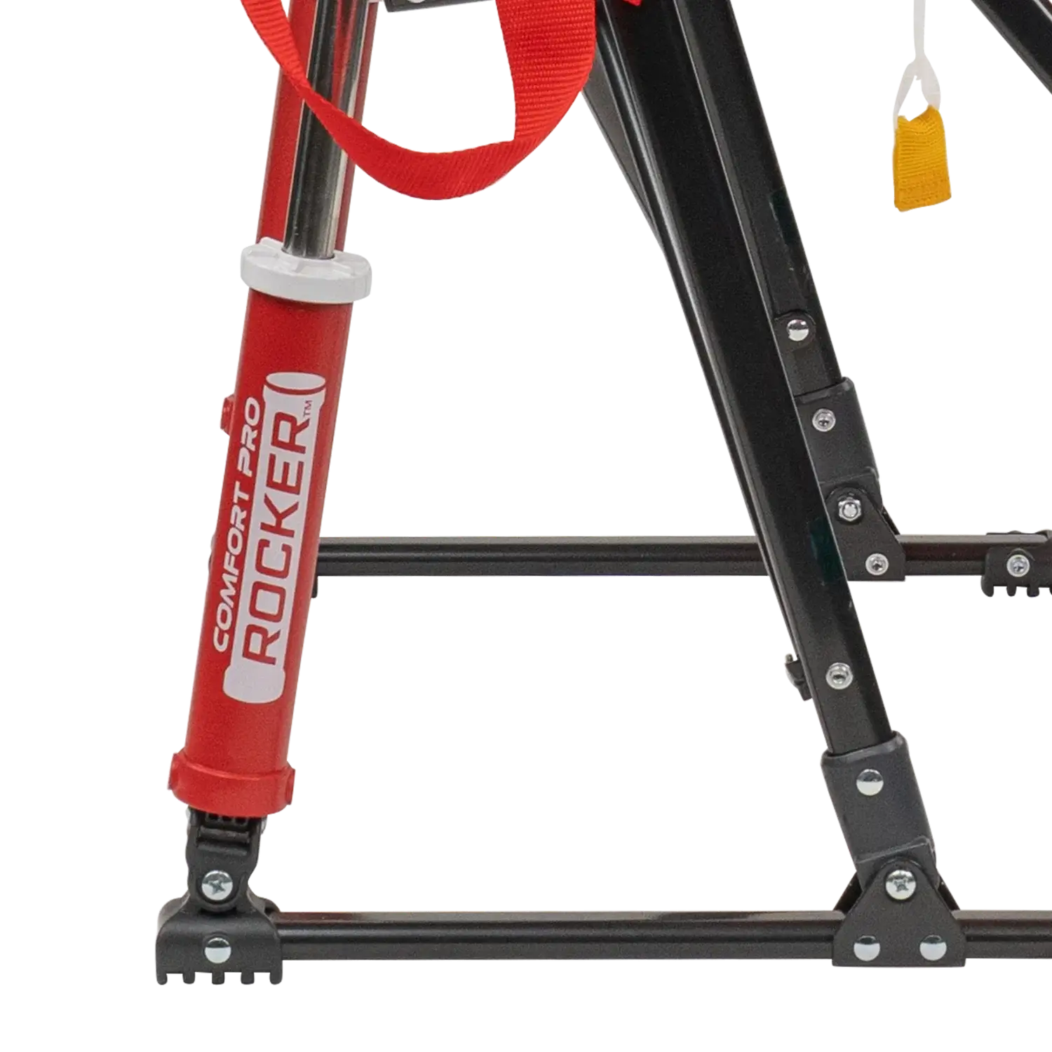 Patented Spring-Action College Comfort Pro Rocker - Nebraska Cornhuskers - Choice 161 - Freestyle Rocker Portable Outdoor Folding Chair Detail