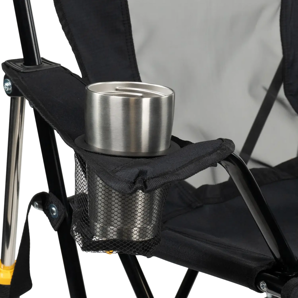 Smooth Motion College Comfort Pro Rocker - USC Trojans - Choice 856 - Patented Spring-Action Rocking Chair for Camping Detail