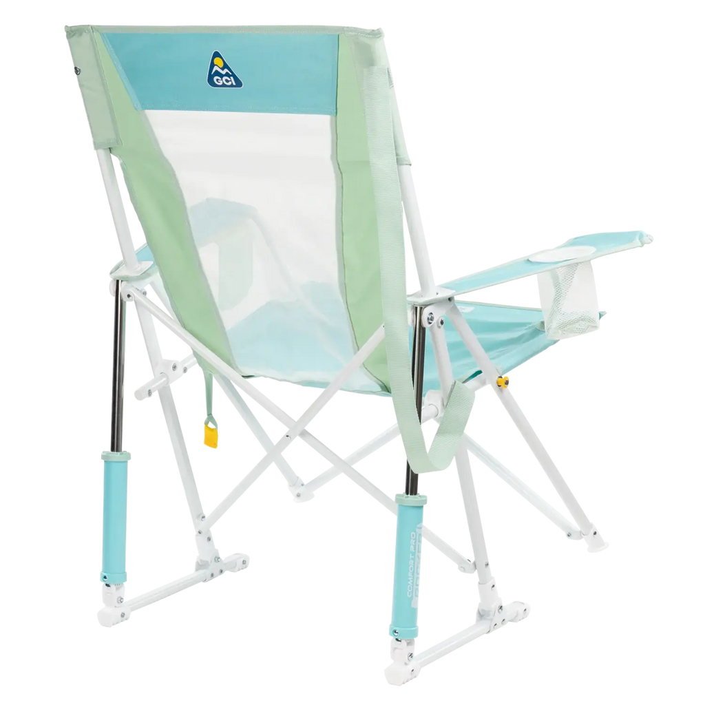 Patented Spring-Action Comfort Pro Rocker - Choice 375 - RoadTrip Rocker Smooth Motion Camp Chair Detail