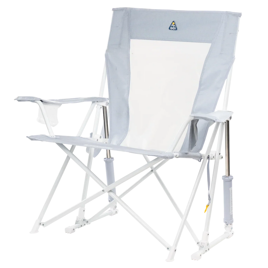 Heavy-Duty Freestyle Comfort Pro Rocker XL - Choice 107 - Patented Spring-Action Rocking Chair for Camping Detail