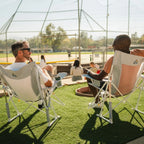Heavy-Duty Freestyle Comfort Pro Rocker XL - Choice 107 - Patented Spring-Action Rocking Chair for Camping Detail
