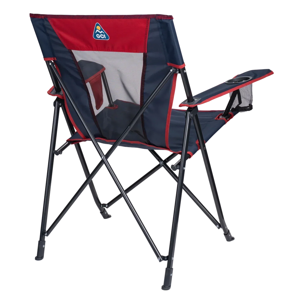Micro-Folding Comfort Quad Chair - Choice 989 - Premium Slim-Fold Compact Chair with Messenger Bag Detail
