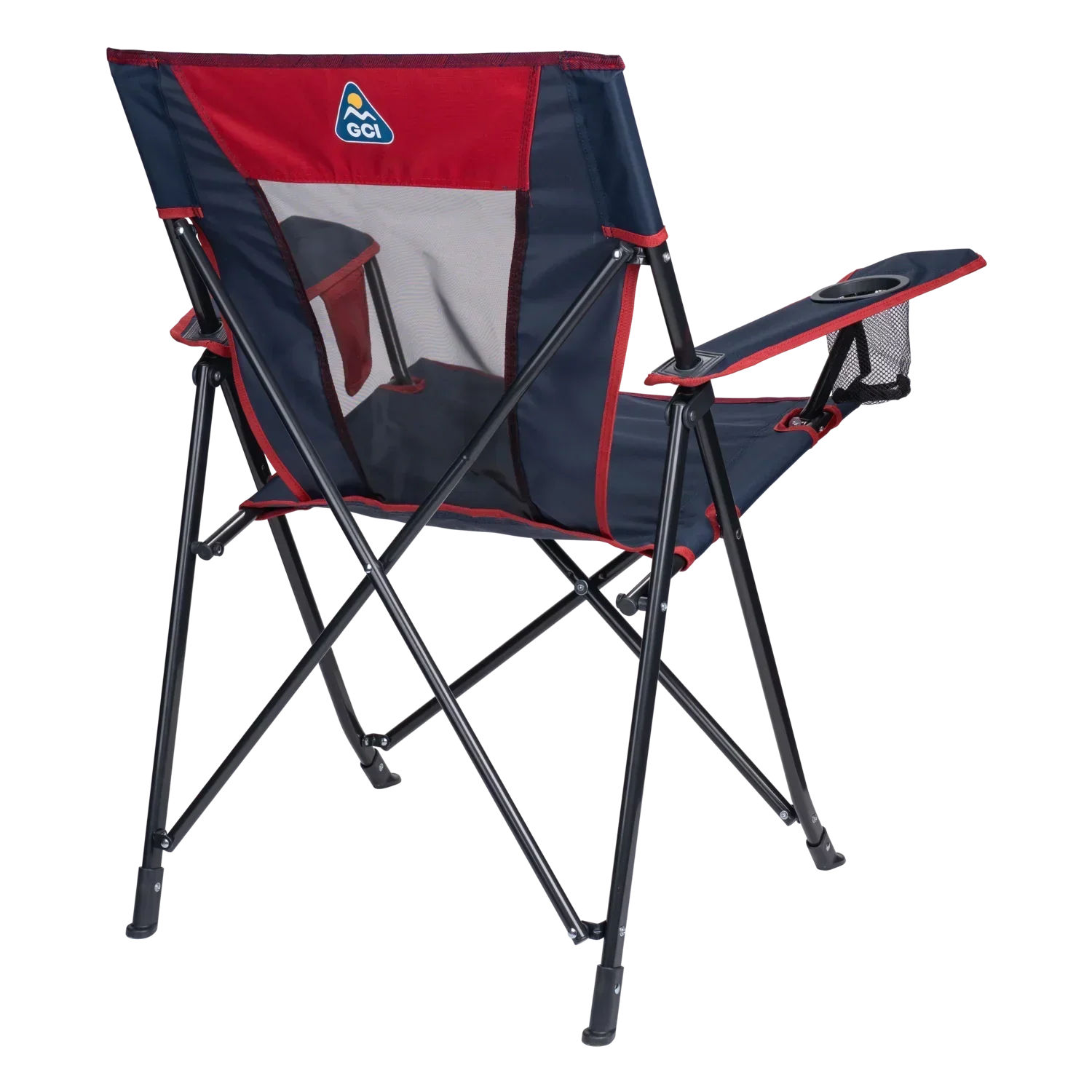 Micro-Folding Comfort Quad Chair - Choice 989 - Premium Slim-Fold Compact Chair with Messenger Bag Detail