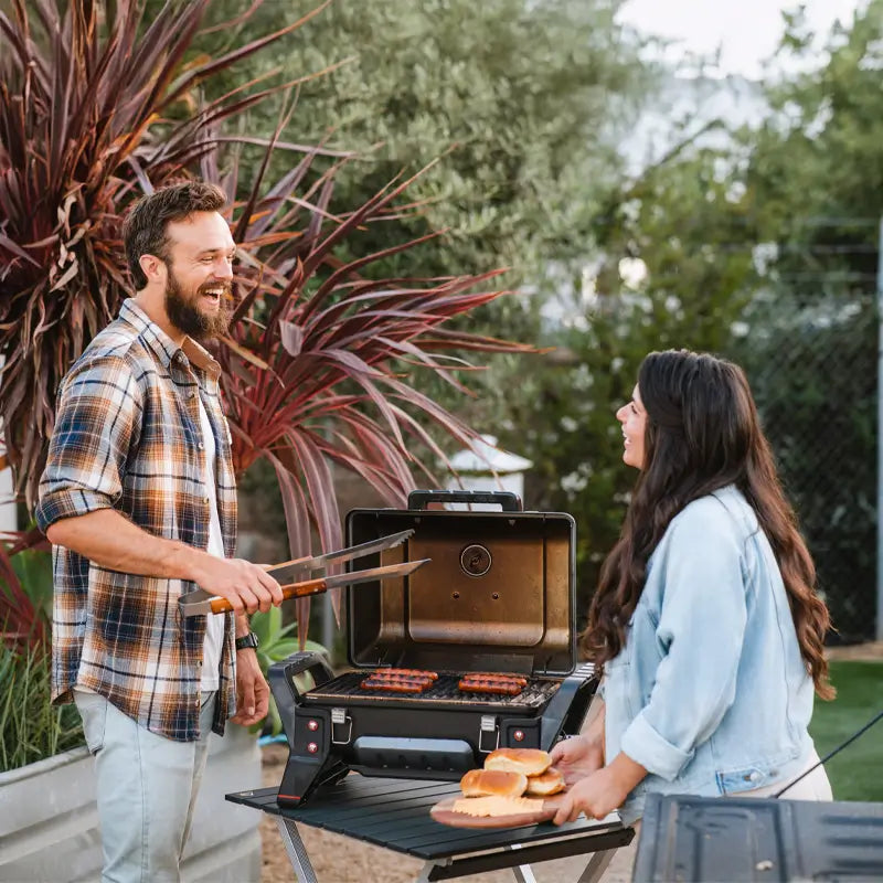 Multi-Functional Cook Compact Camp Table 25 - Choice 214 - Multi-Functional Heavy-Duty Grilling Table Counter Detail