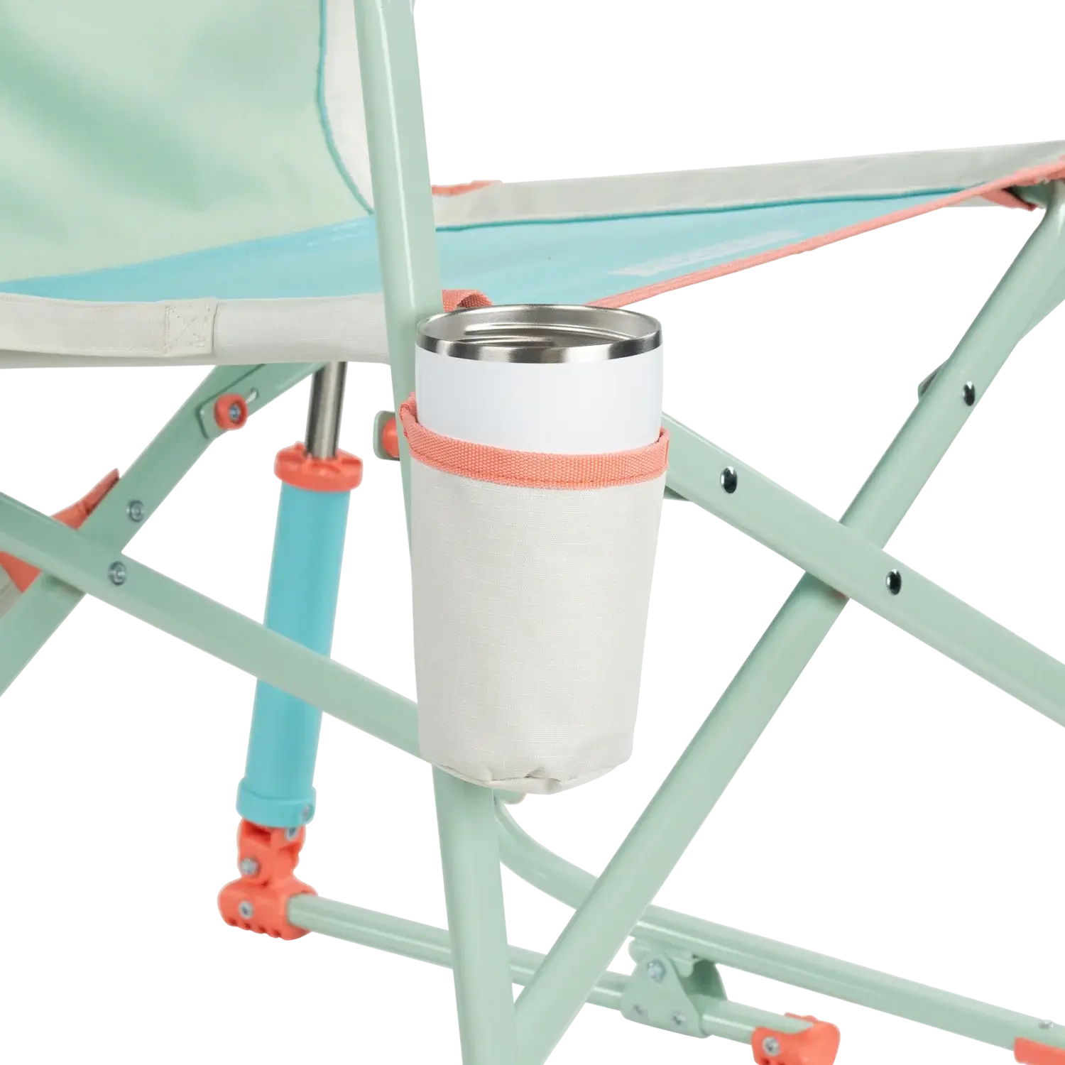 Heavy-Duty Freestyle Freestyle Rocker - Choice 711 - Heavy-Duty Kickback Rocker with Beverage Holder Detail