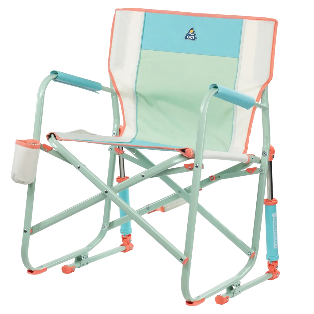 Heavy-Duty Freestyle Freestyle Rocker - Choice 711 - Heavy-Duty Kickback Rocker with Beverage Holder Detail