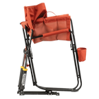 Premium All-Weather Freestyle Rocker - Pumpkin Spice - Choice 373 - Patented Spring-Action Rocking Chair for Camping Detail