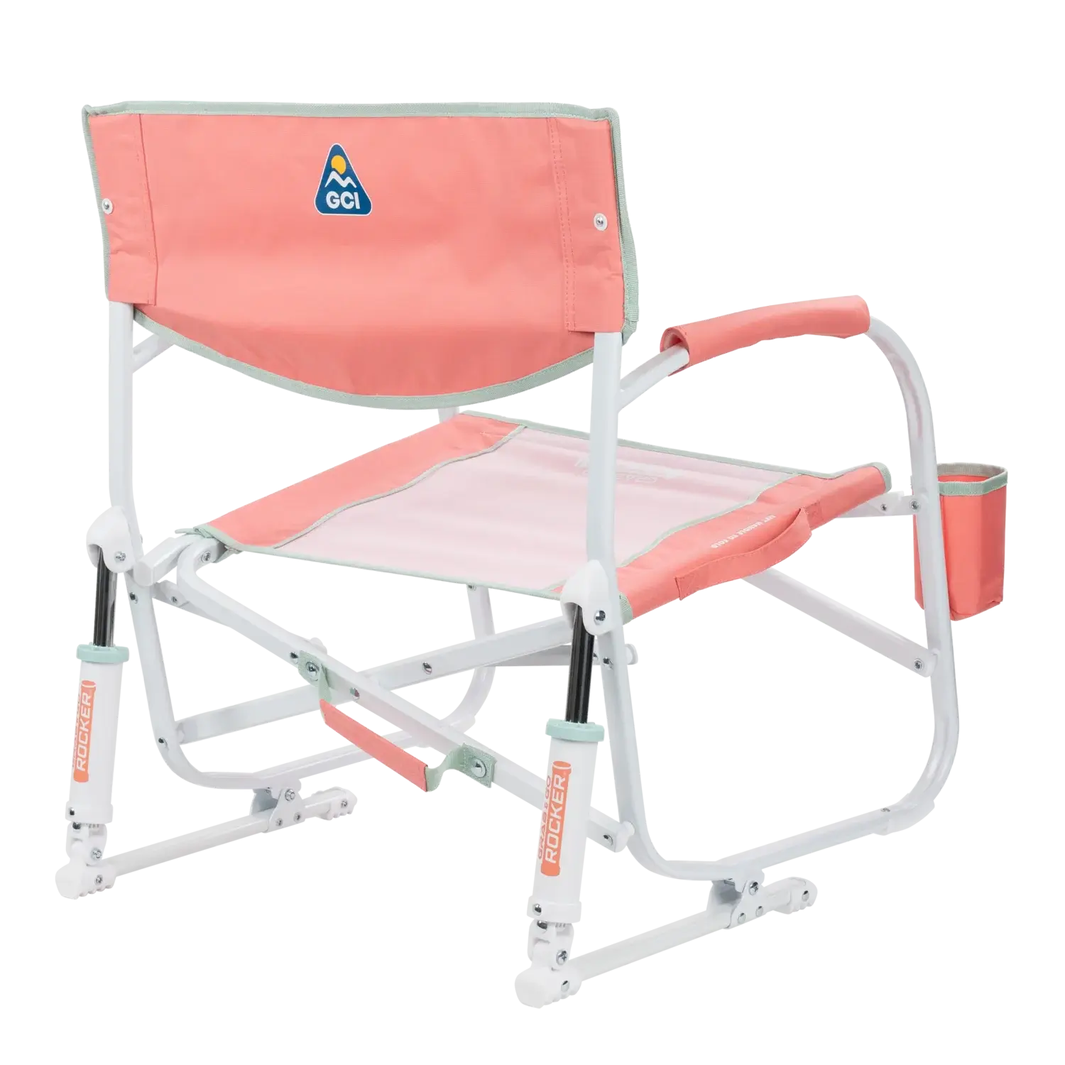 Patented Spring-Action Grab & Go Rocker - Choice 551 - RoadTrip Rocker Smooth Motion Camp Chair Detail