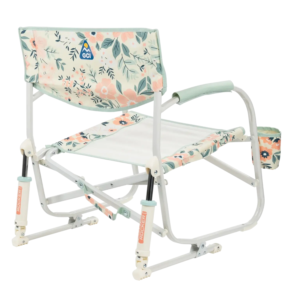 Patented Spring-Action Grab & Go Rocker - Choice 551 - RoadTrip Rocker Smooth Motion Camp Chair Detail