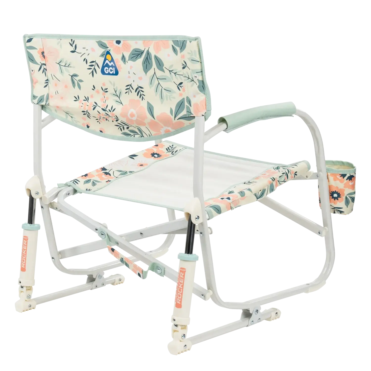 Patented Spring-Action Grab & Go Rocker - Choice 551 - RoadTrip Rocker Smooth Motion Camp Chair Detail