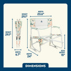 Patented Spring-Action Grab & Go Rocker - Choice 551 - RoadTrip Rocker Smooth Motion Camp Chair Detail