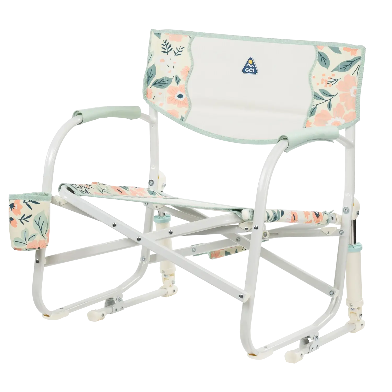 Patented Spring-Action Grab & Go Rocker - Choice 551 - RoadTrip Rocker Smooth Motion Camp Chair Detail