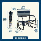 Patented Spring-Action Grab & Go Rocker - Choice 551 - RoadTrip Rocker Smooth Motion Camp Chair Detail