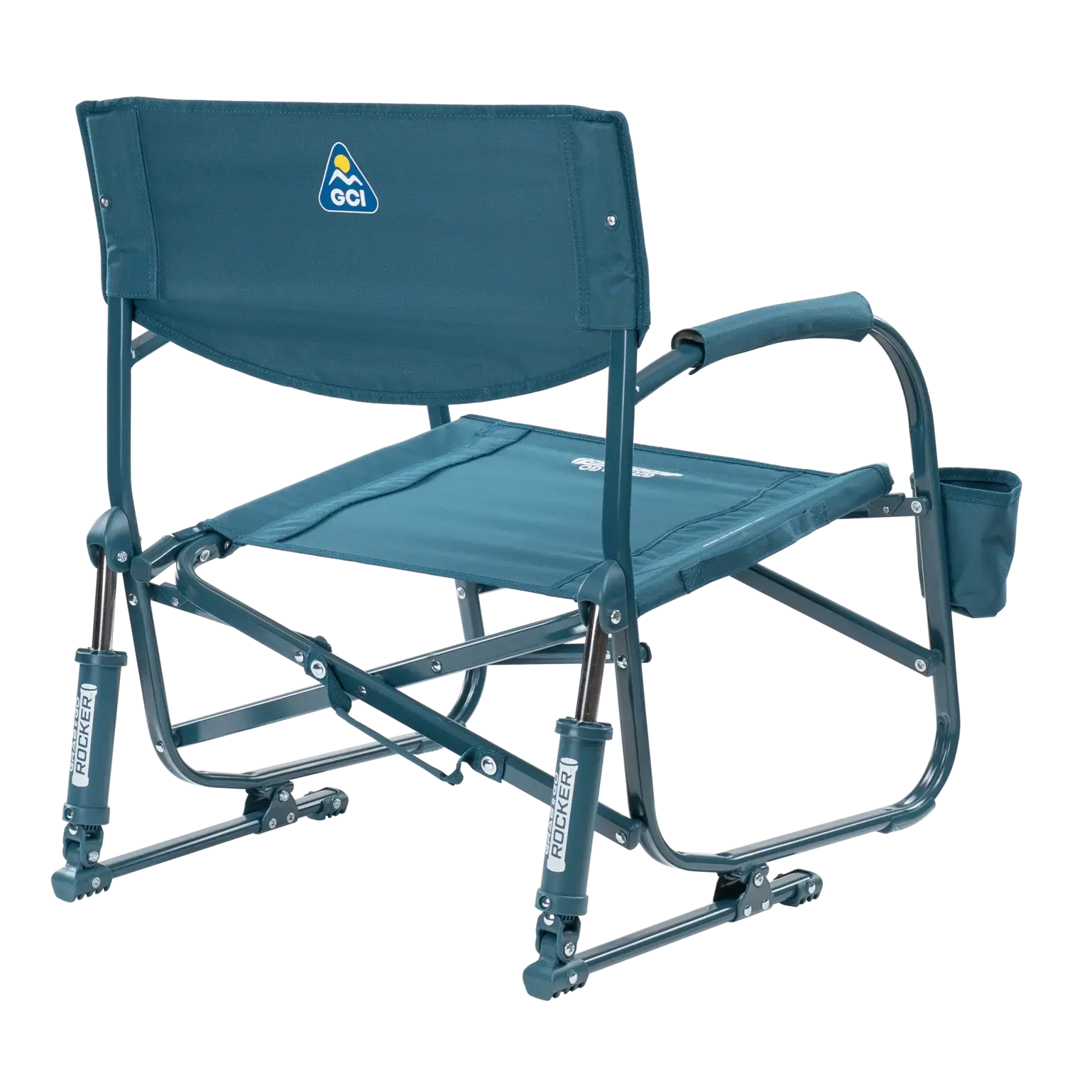 Patented Spring-Action Grab & Go Rocker - Choice 551 - RoadTrip Rocker Smooth Motion Camp Chair Detail