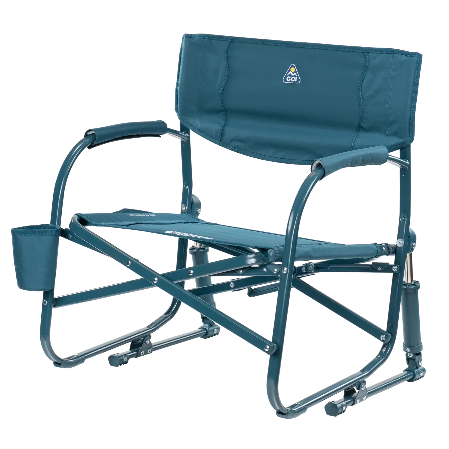 Patented Spring-Action Grab & Go Rocker - Choice 551 - RoadTrip Rocker Smooth Motion Camp Chair Detail