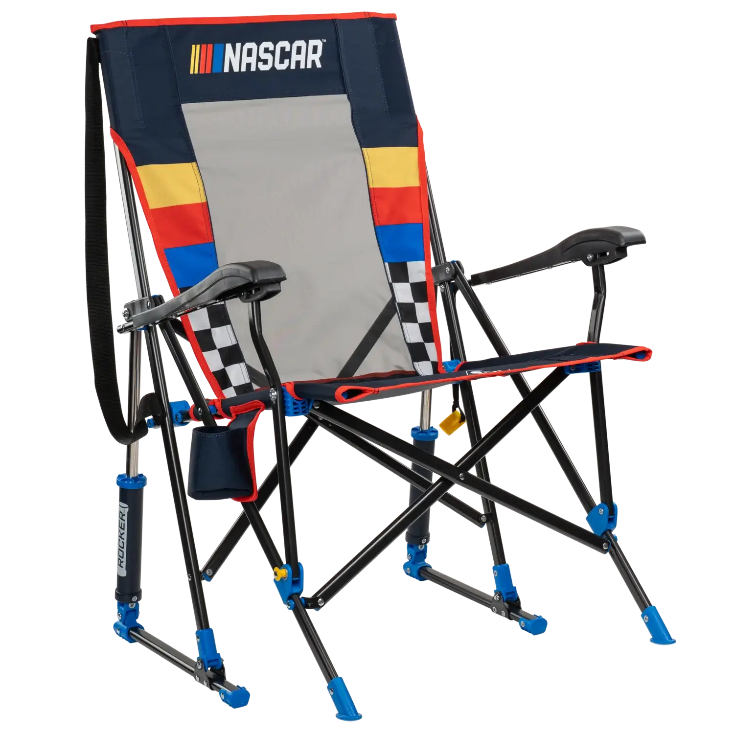 Patented Spring-Action RoadTrip Rocker - NASCAR For Him - Choice 453 - RoadTrip Rocker Smooth Motion Camp Chair - Default Title
