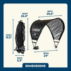 Premium All-Weather SunShade Accessory - NASCAR - Choice 704 - Instant Sunshade Umbrella for Tailgating Detail